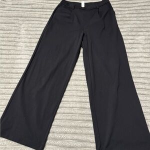 HALARA Classic Black Wide-Leg Pants